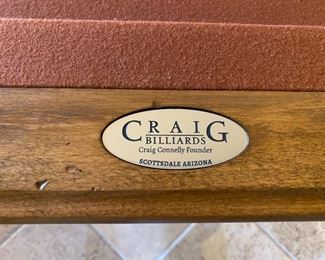Craig Billiards