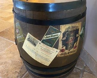 Whiskey barrel