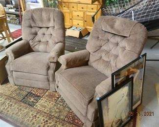 set of recliners