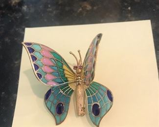 Moveable Wings Marked 18K