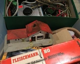 Bachman/Fleischmann HO Scale Electric Train Set.