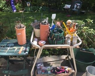 Tons of garden items.