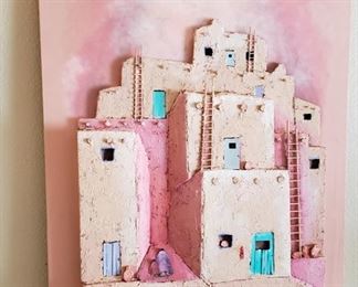 Original Mixed Media on Canvas by renowned artist Roberta de la Vega