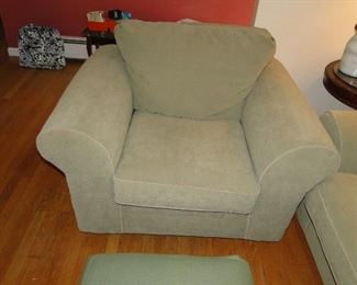Microfiber loveseat