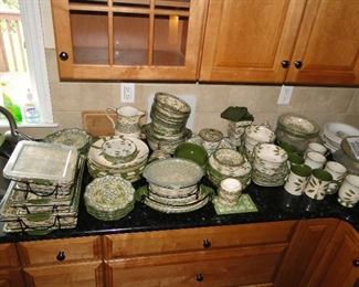 Large set Temptations dishwater bakeware. QVC bought