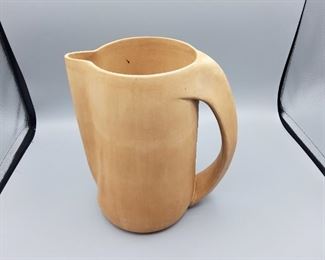 Rare Tiffany Terra Cotta Water Pitcher by Elsa Peretti.