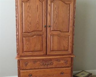 Armoire Made by Summit Furniture - Solid Oak