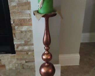 Tall Candleholder - Copper Color