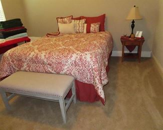 Queen Size Bed - Bench 