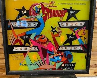 Vintage Starburst Pinball Machine