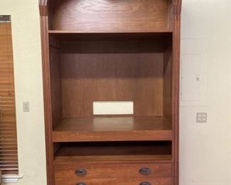 Hand Crafted TV Cabinet with Bottom Drawers