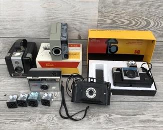 Vintage Cameras and Flashbulbs