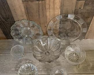 Glass lot of 7