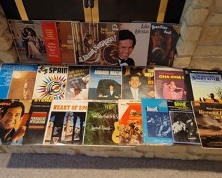 (20) Record Albums of Different Eras