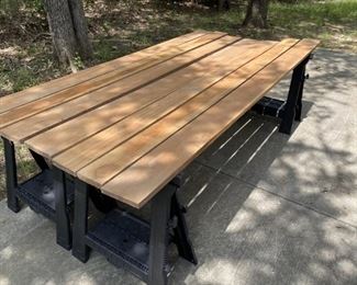 60' of 1" Thick Lumber - (most likely mahogany)