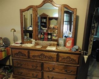 Solid Oak Dresser