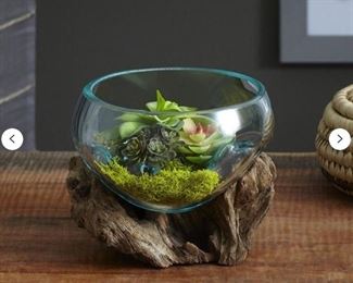 Terrarium example only (not our piece)