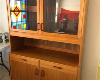 Bova Teak Display Cabinet