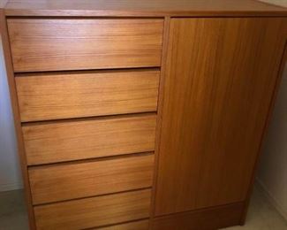 Bova Teak Low Bookcase