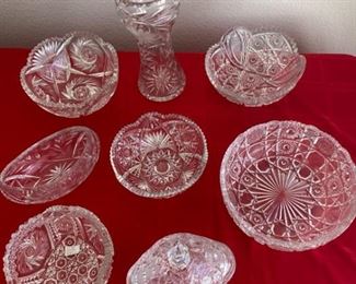 Lead Crystal Serving Pieces