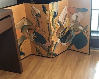 4 panel artwork - bold piece  can be hung 