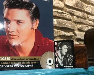 elvis playing cards  among other things !!