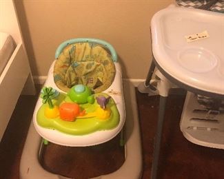 baby time- have pack n go-gate-car seat high chair - all for the grandkids not over used at all - 
