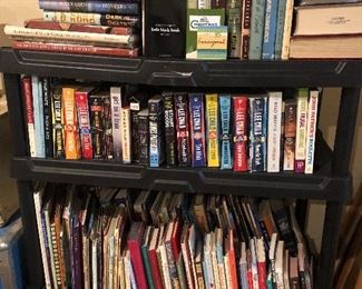 books - fiction- classics- religious- others too 
