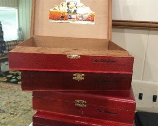wood cigar boxes 