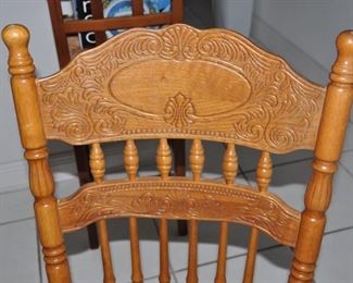 $400 8 Oak Dining Chairs