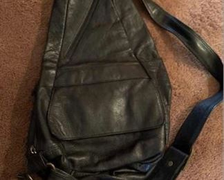 Leather bag purse
