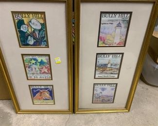 Bully Hill Framed Art  - past posters