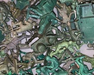 Army Men, Military play set, jeeps, vehicles