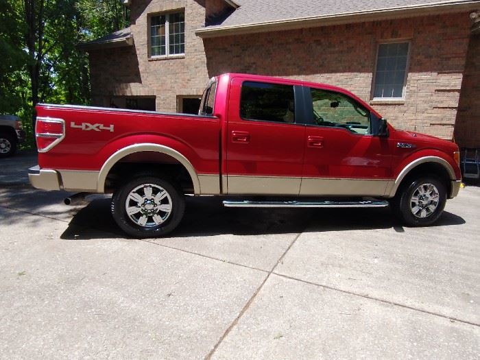 2009 FORD F150 LARIAT 4X4