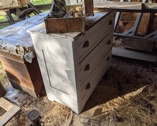 NICE CHEST PART OF THE SHED