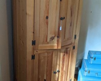 pine linen closet