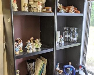The books shelves are also for sale
