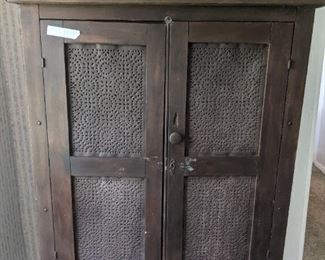 Wonderful pie safe. all original