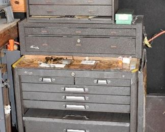 Kennedy tool chest (machinist tools inside)