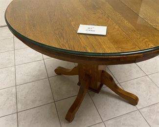 Round Oak Table