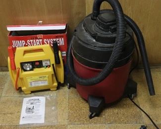 Shop Vac & Jump Start System