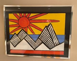 Calder Signed Litho 89/125