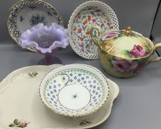 Vintage and Antique Porcelain Serving Lot
