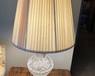 $50 crystal lamp