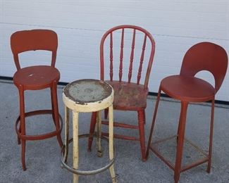 Great old Metal Stools!