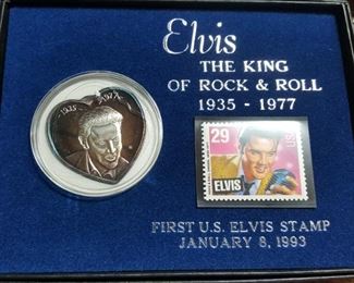 Silver Elvis Commemorative Coin