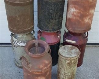 Many Milk Cans