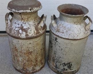 Reedsburg Milk Cans