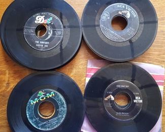 Lots of 45 records