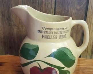Carr Valley Cheese Factory Watt pitcher